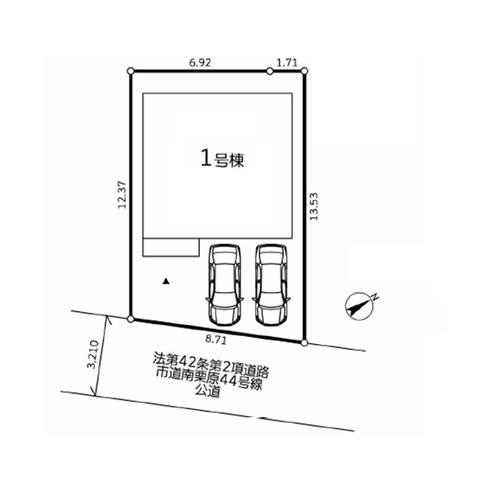 座間市南栗原３丁目の新築一戸建