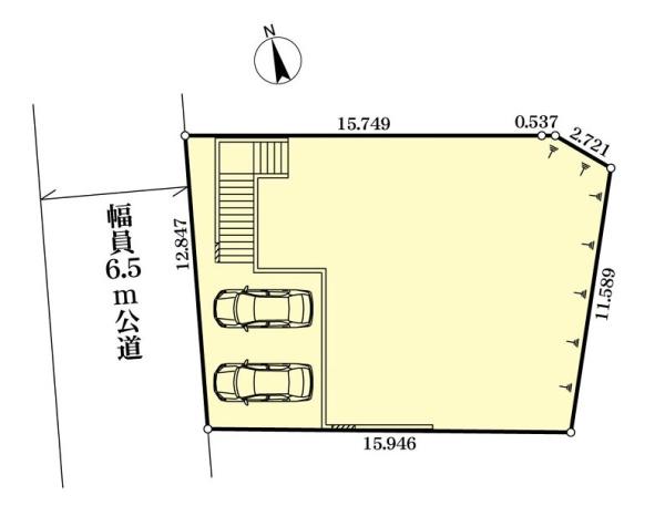 横浜市青葉区新石川4丁目の売土地