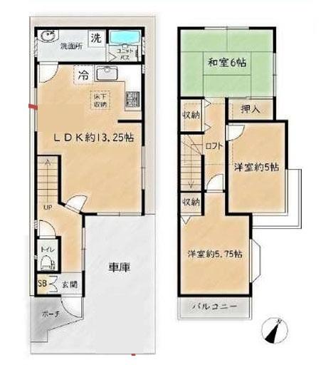 横浜市栄区上之町の中古一戸建