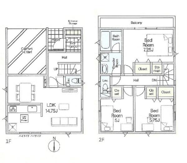 海老名市社家３丁目の新築一戸建