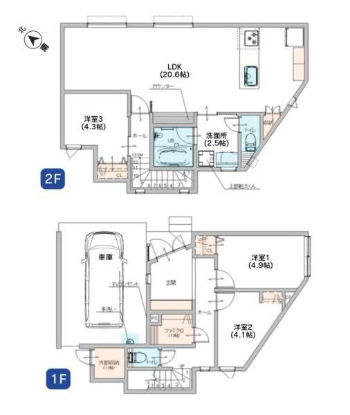 横浜市西区境之谷の新築一戸建