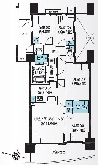ナイスベルクール横濱綱島