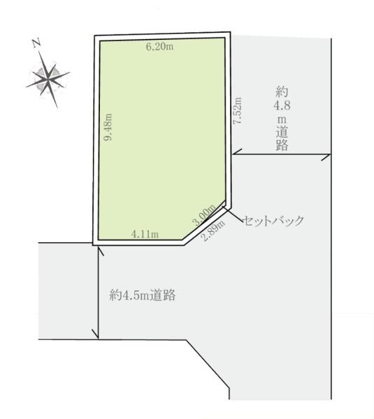 川崎市宮前区犬蔵３丁目の売土地