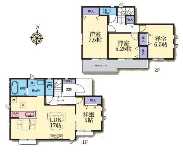 平塚市河内２丁目の新築一戸建