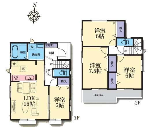 平塚市河内2丁目の新築一戸建