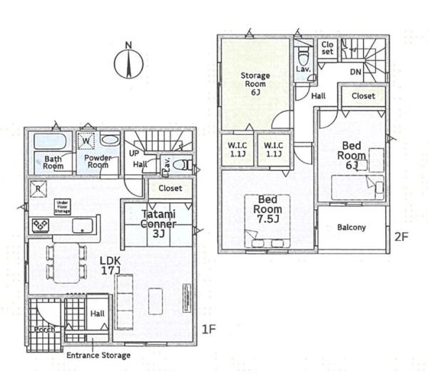 平塚市纒１丁目の新築一戸建