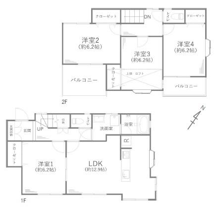 横浜市瀬谷区二ツ橋町の中古一戸建