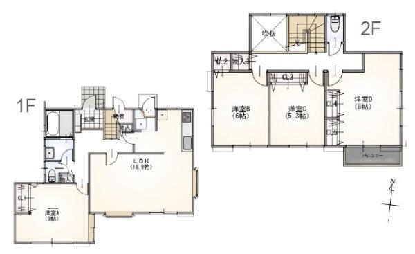 平塚市日向岡１丁目の中古一戸建