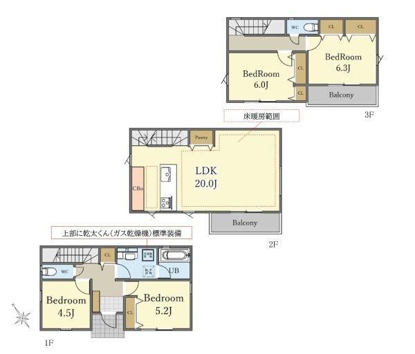 川崎市高津区明津の新築一戸建