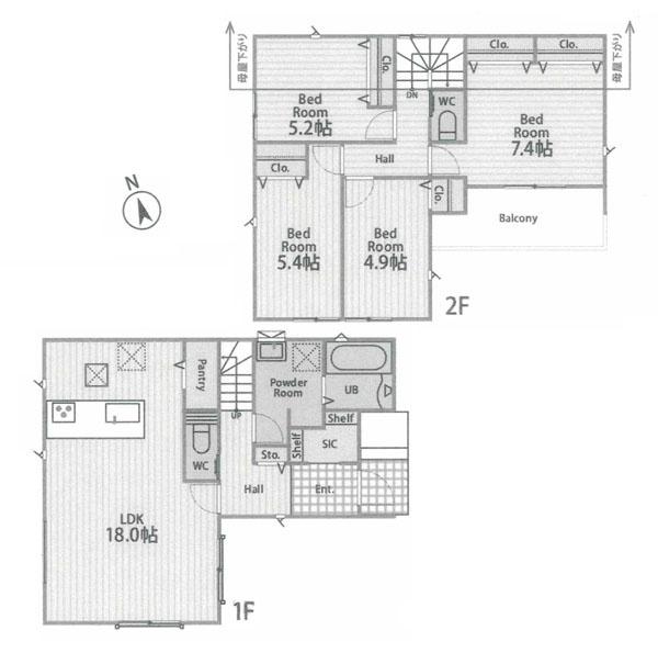 町田市小山町の新築一戸建