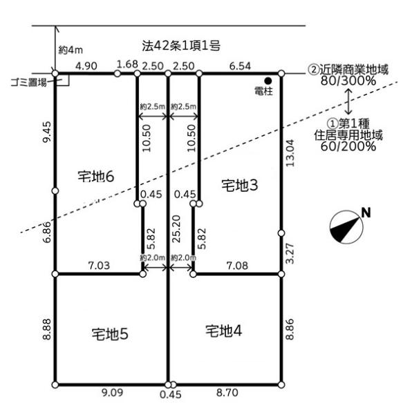 座間市相武台1丁目の売土地