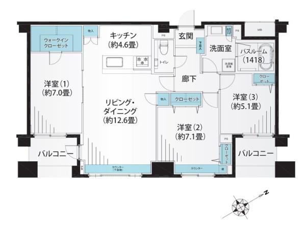 クレッセント新横浜イルドマーニ