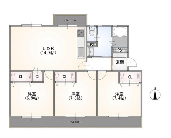 ひばり団地５号棟