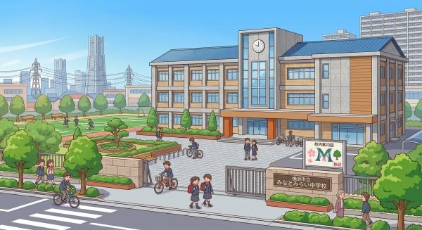 横浜市金沢区柳町の新築一戸建(六浦中学校)