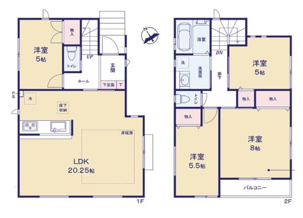 横浜市戸塚区汲沢5丁目の新築一戸建