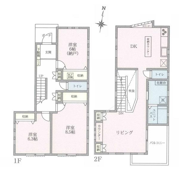 海老名市門沢橋4丁目の中古一戸建
