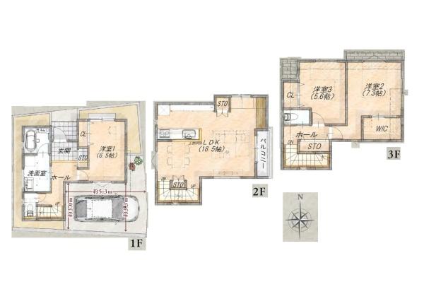 横浜市鶴見区東寺尾4丁目の新築一戸建