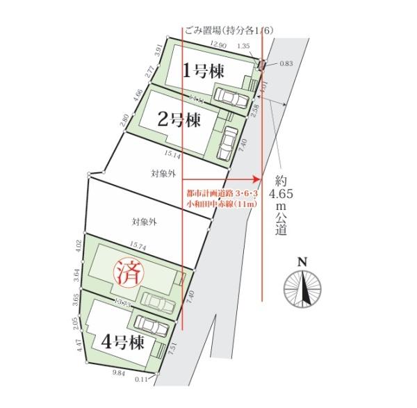 茅ヶ崎市松林１丁目の新築一戸建