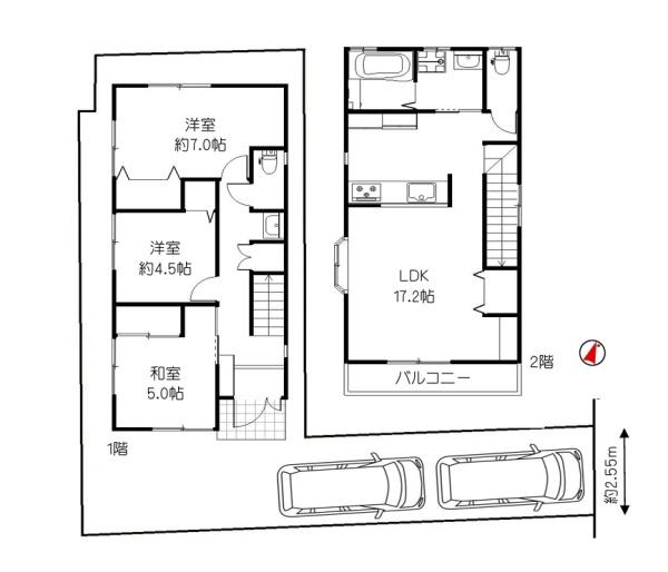 横浜市港南区笹下3丁目の中古一戸建