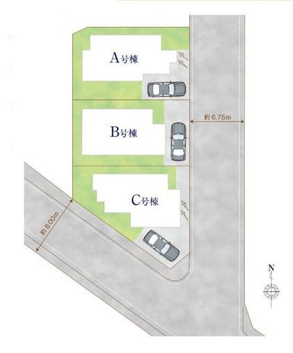 横浜市青葉区大場町の新築一戸建