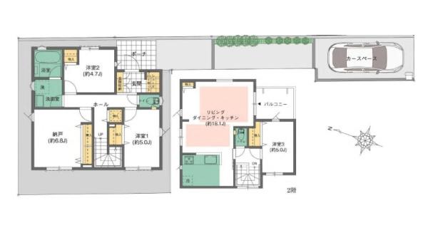 町田市鶴川5丁目の新築一戸建
