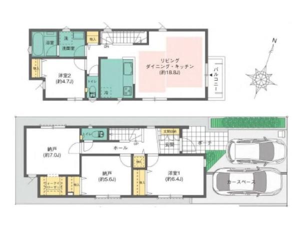 町田市鶴川5丁目の新築一戸建