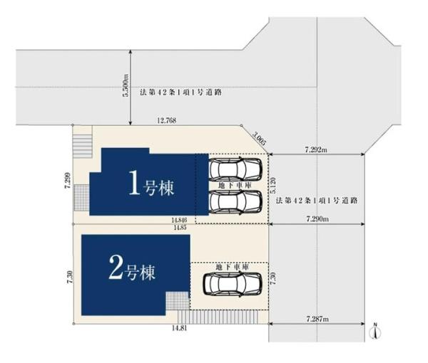 座間市入谷東３丁目の新築一戸建