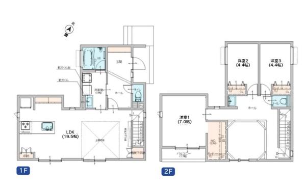横浜市旭区市沢町の新築一戸建