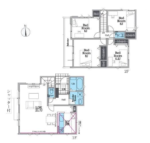 海老名市上今泉６丁目の新築一戸建