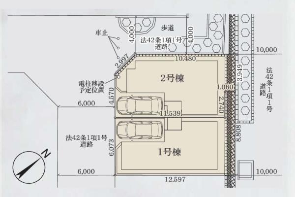 川崎市多摩区菅北浦４丁目の新築一戸建