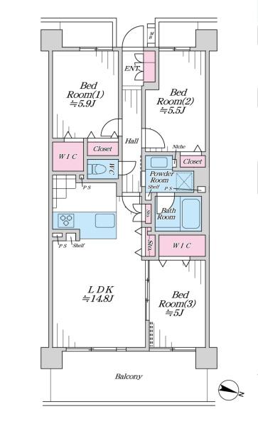 コスモ横浜鴨居ガーデンズ