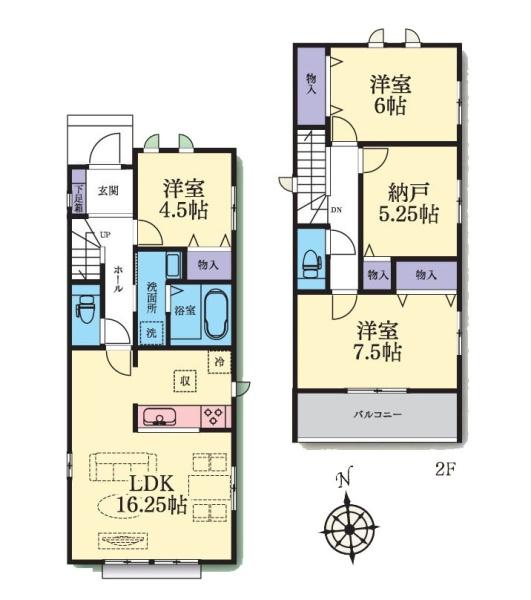 大和市上和田の新築一戸建