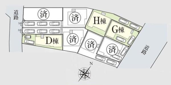 相模原市中央区上溝の新築一戸建