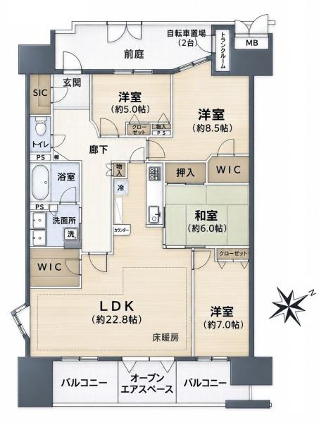レイディアントシティ横濱カルティエ３