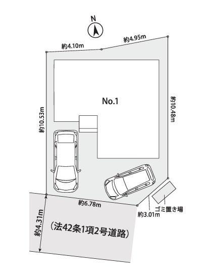 座間市西栗原２丁目の新築一戸建