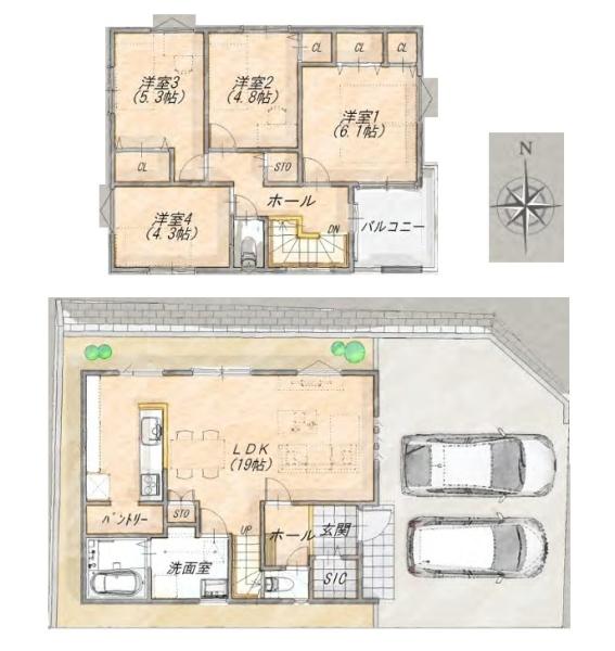 横浜市緑区鴨居６丁目の新築一戸建
