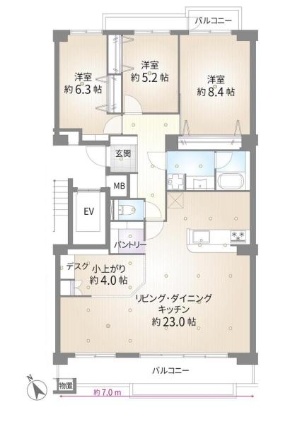 藤沢ビレジ１号棟