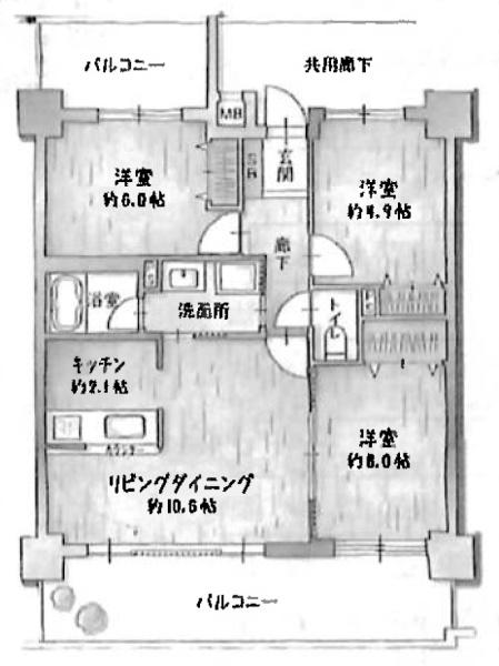 ライオンズマンション安城横山