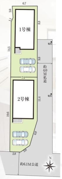 知立市長篠町新田東の新築一戸建