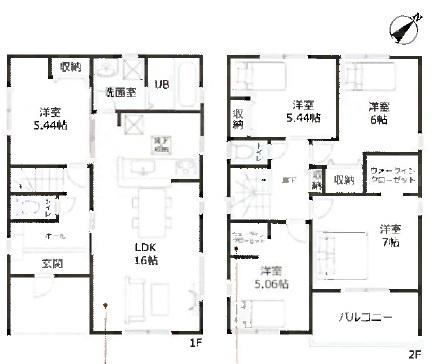 刈谷市野田町北菰神の新築一戸建