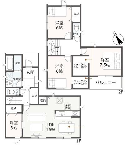 豊明市大久伝町中の新築一戸建