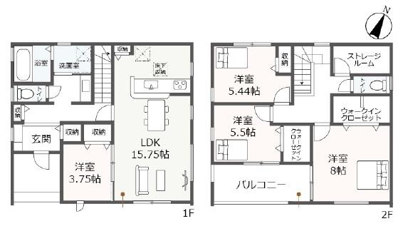 知立市新林町の新築一戸建