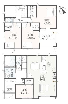 知立市牛田１丁目の新築一戸建