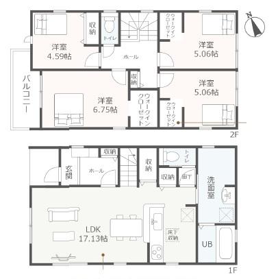 知立市八橋町的場の新築一戸建