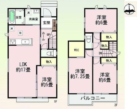 豊明市新田町門先の新築一戸建