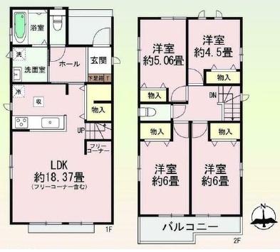豊明市新田町門先の新築一戸建