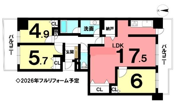 コープ野村新安城Ｅ棟