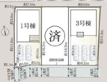 知立市来迎寺町古城の新築一戸建