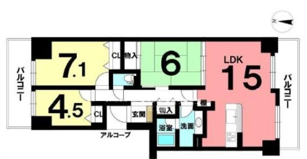 コープ野村新安城Ｅ棟