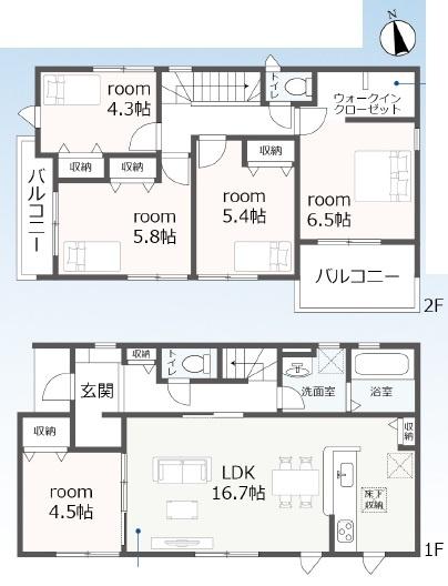 知多郡東浦町大字緒川字天白の新築一戸建